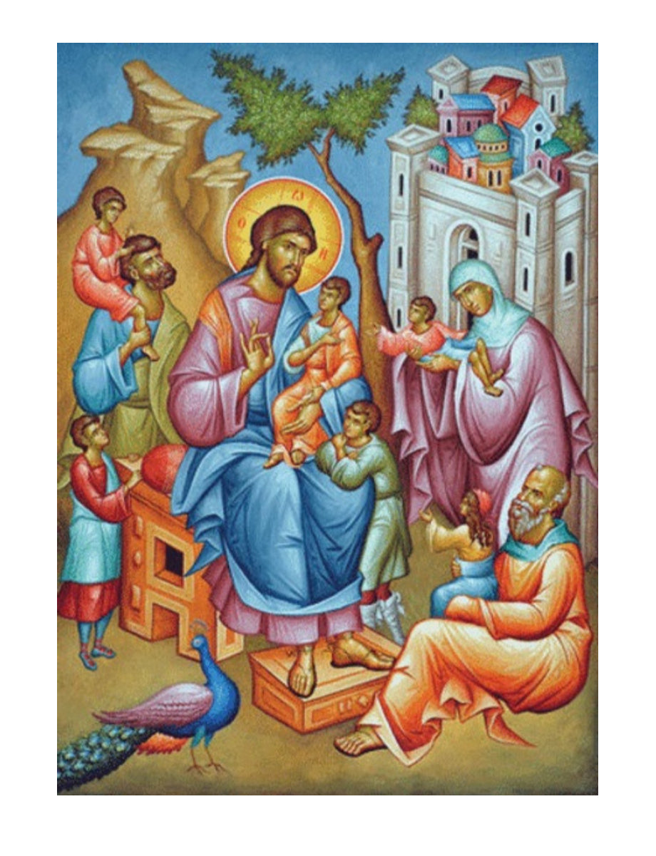 Christ Blessing the Children, large icon