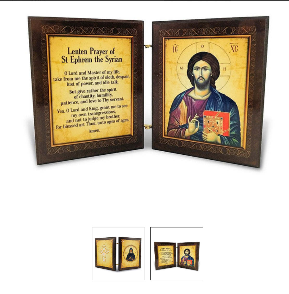 Lenten Prayer of St.Ephram the Syrian (small)