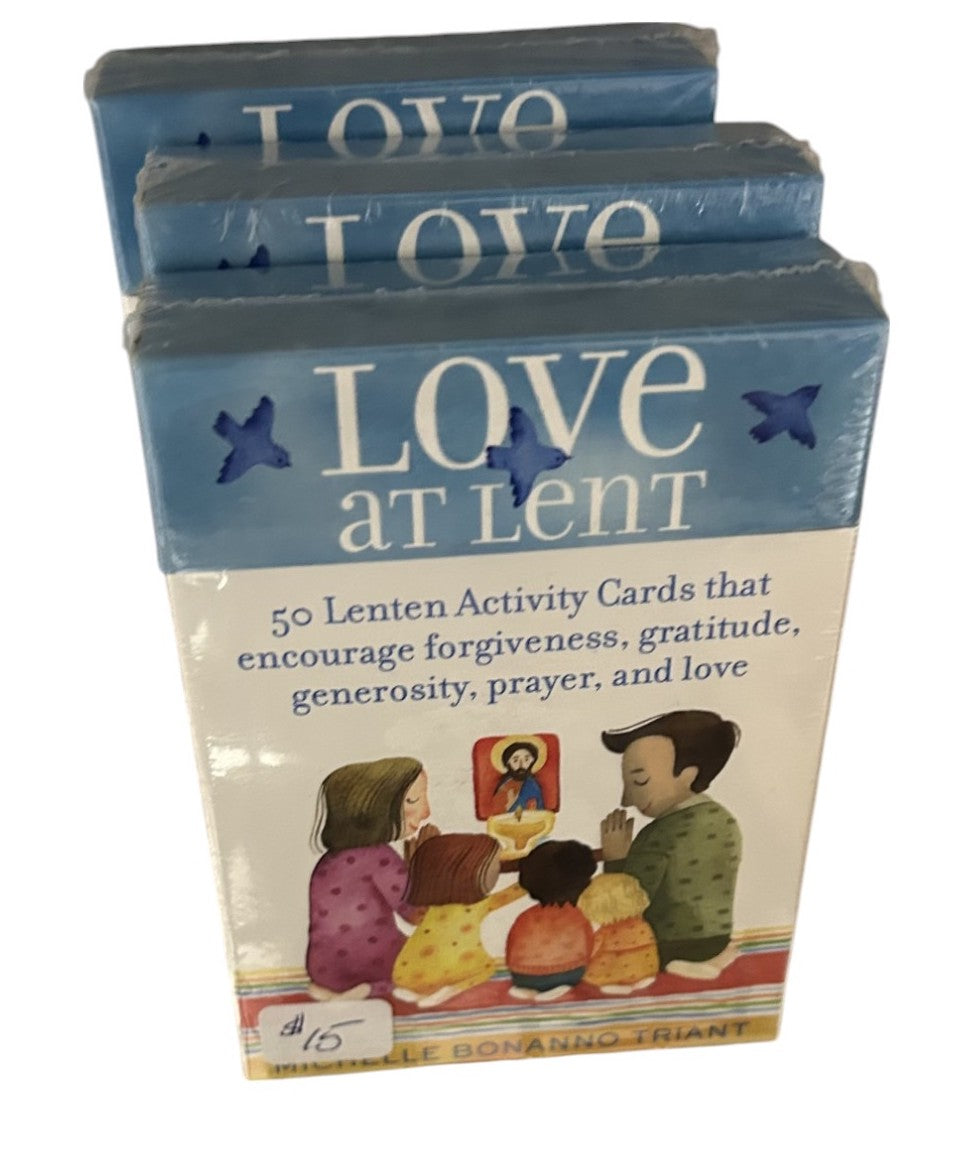 Love at Lent Activity Cards