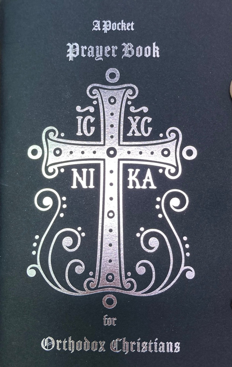 Pocket Prayer Book for Orthodox Christians - Black Cover