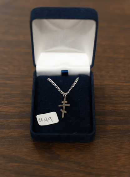 Stylish Cross Necklace SS