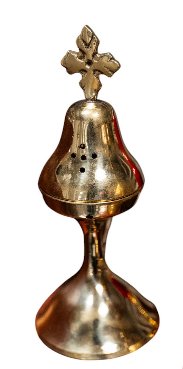 Incense Burner with Cross