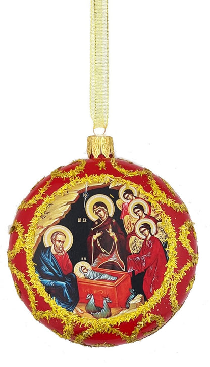 Icon nativity ornament-Ukrainian