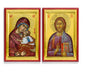 Christ and Theotokos (XXIc) Icon Set