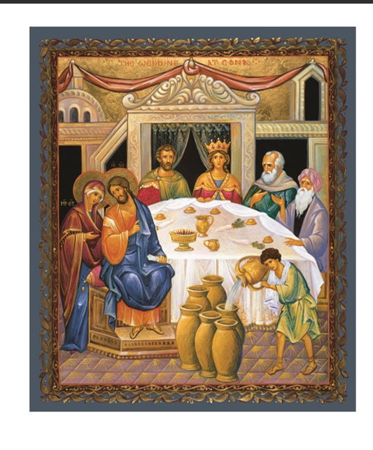 The Wedding at Cana, large icon