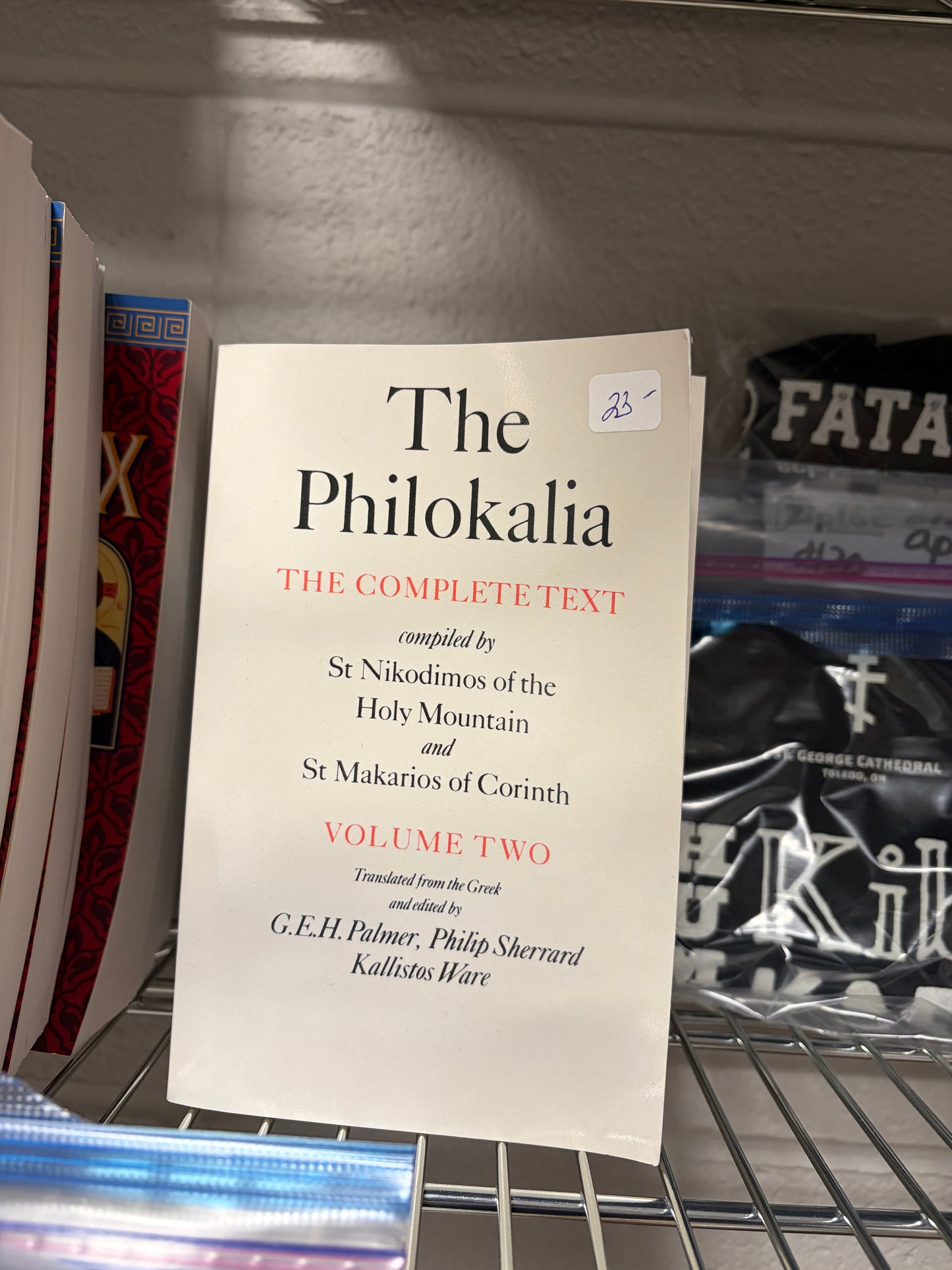 The Philokalia Book