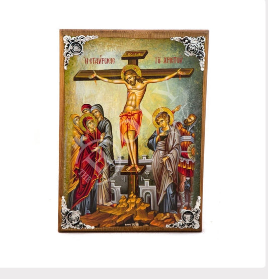 Icon of Jesus The Crucifixion