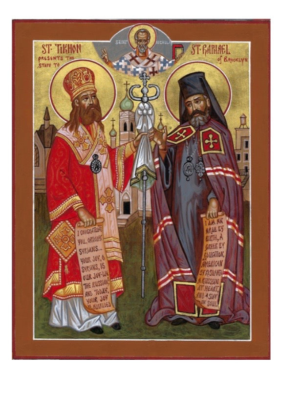 Icon of St. Tikhon & St. Raphael