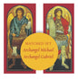 Matching set: Archangel Michael & Archangel Gabriel, full-figure icons