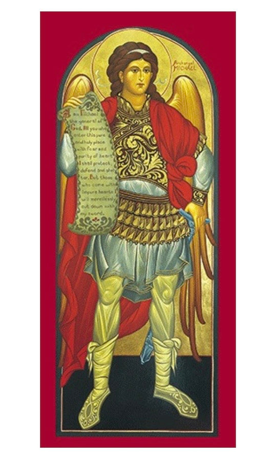 Archangel Michael, full-figure icon