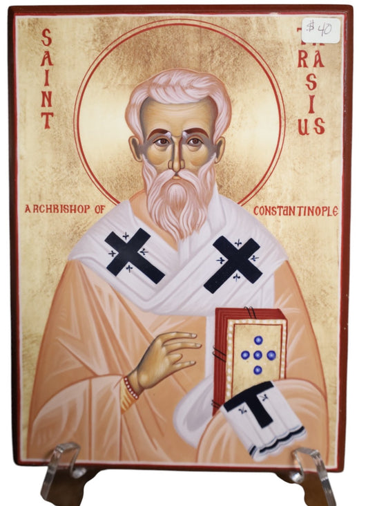 Saint Tarasius Icon