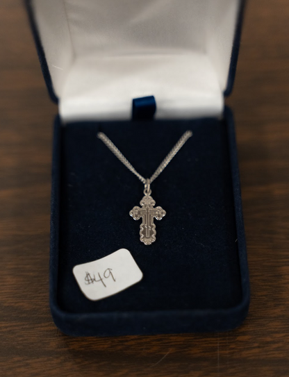 Stylish Cross Necklace SS