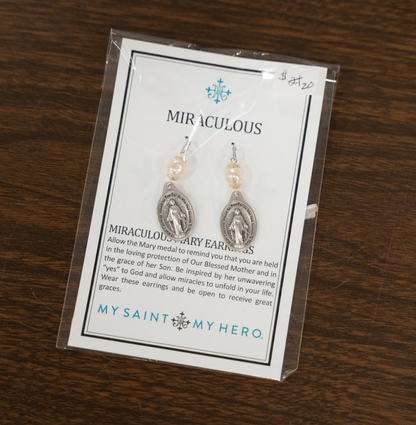 Miraculous Mary Earrings