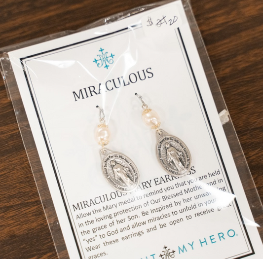 Miraculous Mary Earrings