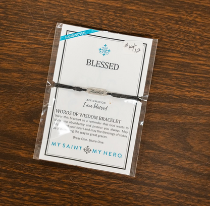 Words of Wisdom Bracelet