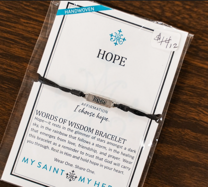 Words of Wisdom Bracelet