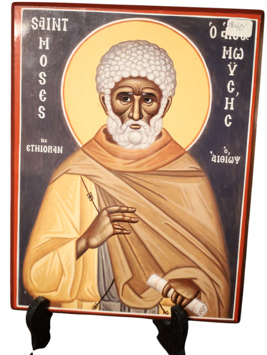 St. Moses the Ethiopian Icon