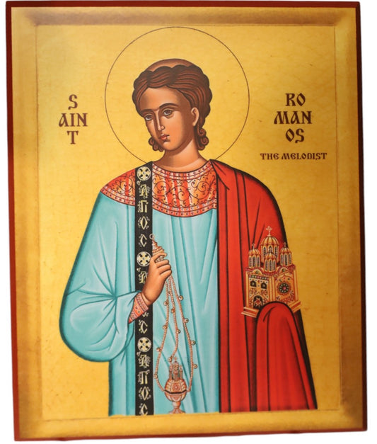 St. Romanos the Melodist 4 Icon