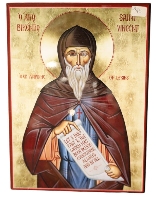 St. Vincent of Lerins Icon