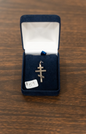 Orthodox cross sterling silver