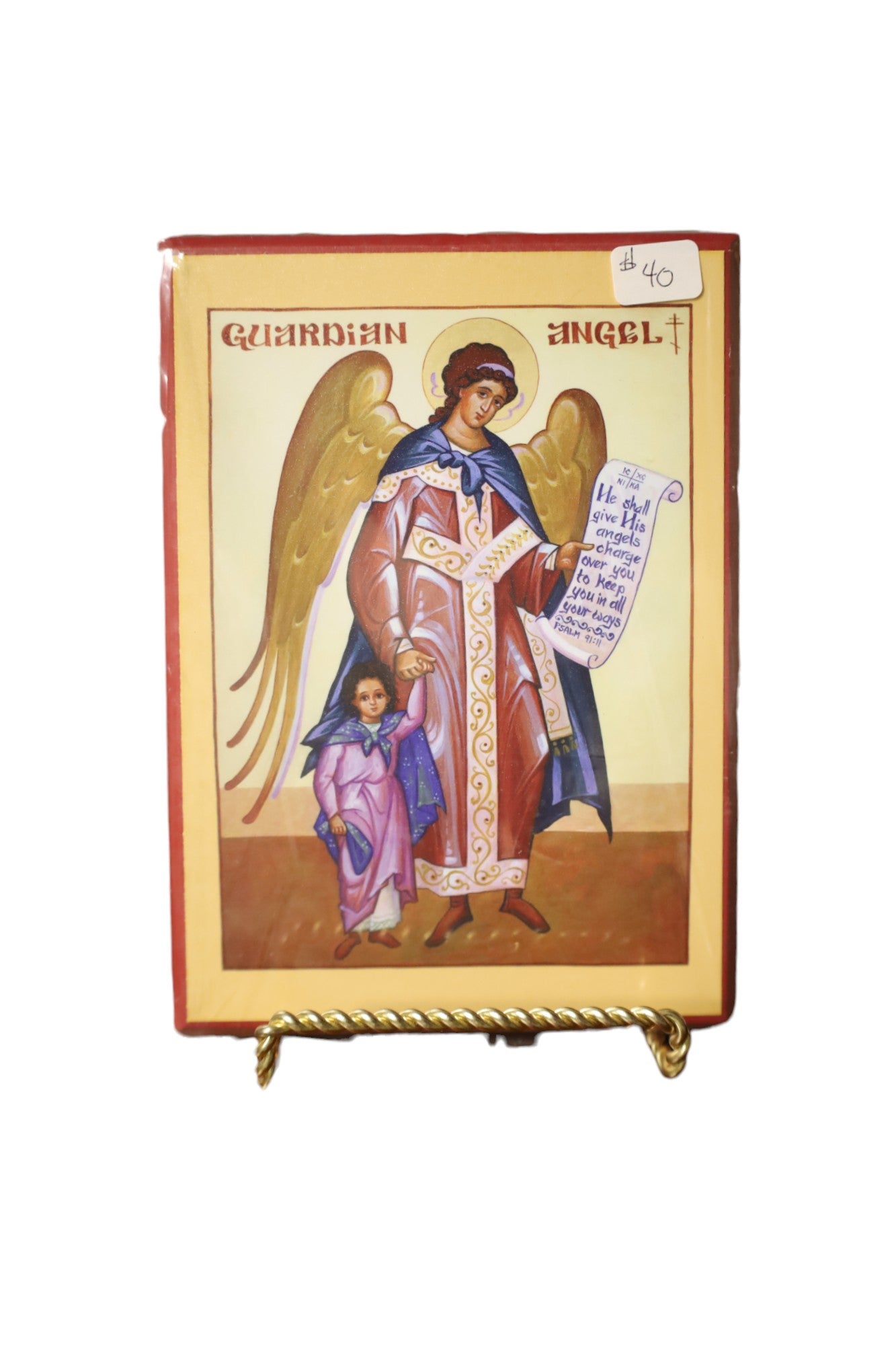 Guardian Angel with Girl Icon