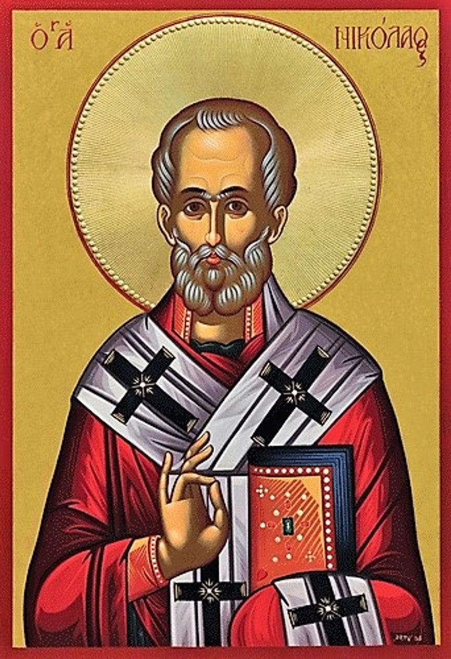 Saint Nicholas Of Myra Icon (small)